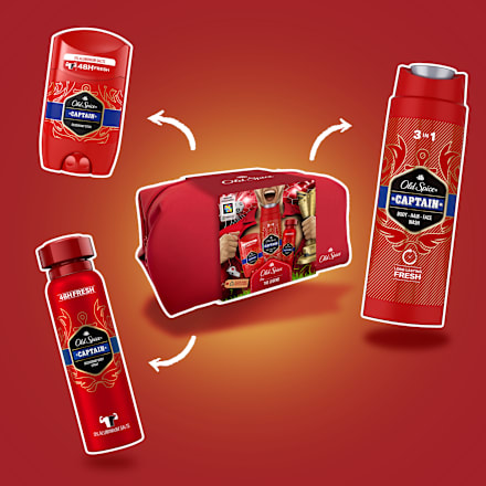 Darčekové balenie For The Legend Captain Old Spice