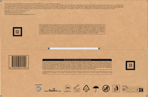 Windeln Baby Dry Gr. 6+ Extra Large (14-19 kg) Monatsbox Pampers baby-dry