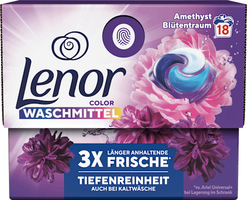 Colorwaschmittel Amethyst Blütentraum Pods Lenor