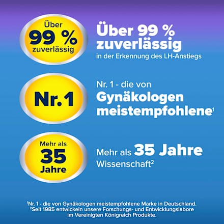 Ovulationstest Fortschrittlich & Digital Clearblue