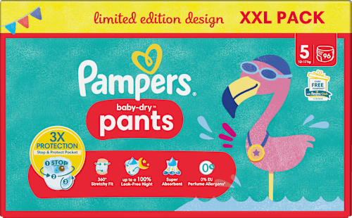 Baby Pants Baby Dry Gr.5 Junior (12-17 kg), XXL-Pack Pampers