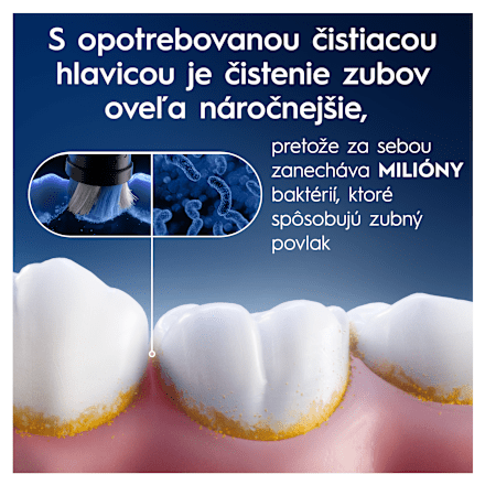 Náhradné čistiace hlavice iO Ultimate Clean, biele Oral-B