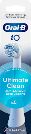 Náhradné čistiace hlavice iO Ultimate Clean, biele Oral-B