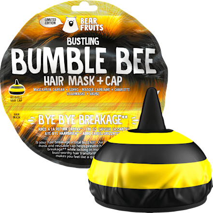Haarmaske Bumble Bee, Hair mask + cap Bear Fruits