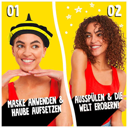 Haarmaske Bumble Bee, Hair mask + cap Bear Fruits