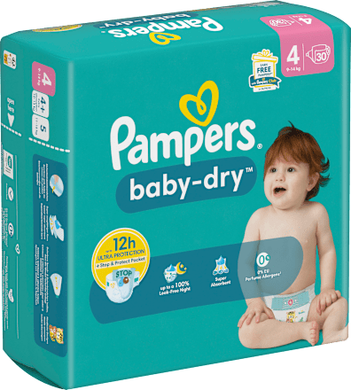 Windeln Baby Dry Gr.4 Maxi (9-14 kg) Pampers