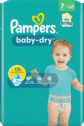Windeln Baby Dry Gr. 7 Extra Large (15+ kg) Pampers