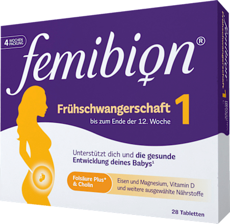 Tabletten Frühschwangerschaft 1 Femibion