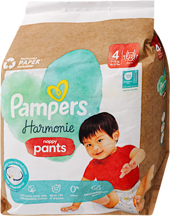 Bugyipelenka, 9-15 kg, 4-es méret Pampers Harmonie
