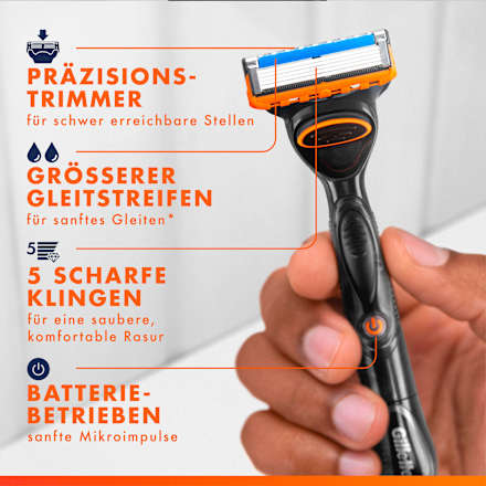 Rasierer, Fusion5 Power Gillette