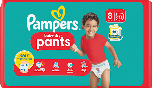 Baby Pants Baby Dry Gr.8 Extra Large (19+ kg) Pampers