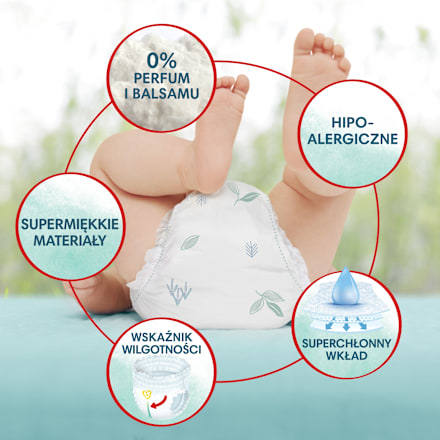 Pieluchomajtki Harmonie rozmiar 5, 12-17 kg Pampers Harmonie