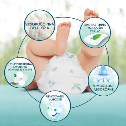 Pieluchy Harmonie rozmiar 2, 4-8 kg Pampers Harmonie