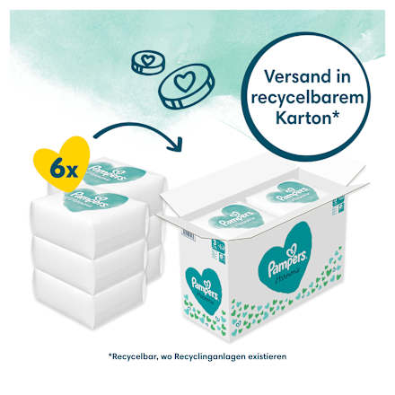 Windeln Harmonie Gr.3 Midi (6-10 kg), Monatsbox Pampers Harmonie
