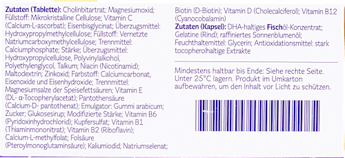 Tabletten Schwangerschaft 2 Femibion