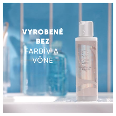 Čistiaci gél na holenie Bikini 2v1 Satin Care