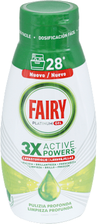 Gel per lavastoviglie pulizia profonda al limone FAIRY