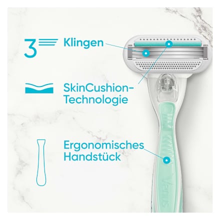 Rasierklingen, Smooth Sensitive Gillette Venus