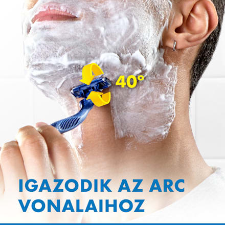 Blue3 férfi eldobható borotva Gillette