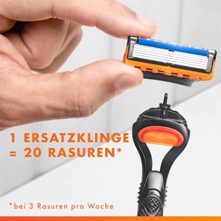 Rasierer, Fusion5 Starterset Gillette