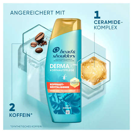 Shampoo Derma x Pro Kopfhaut & Haar Revitaliser head&shoulders