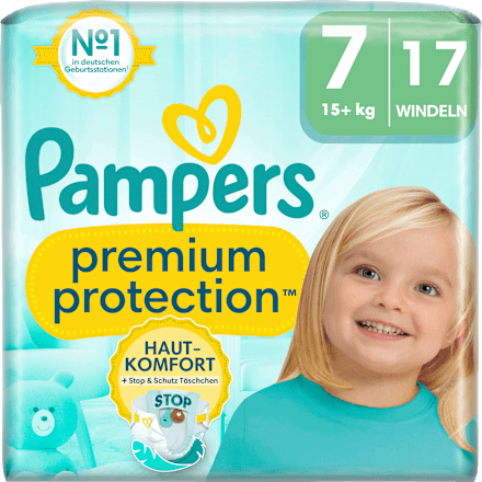 Windeln Premium Protection Gr.7 Extra Large (15+kg), Single Pack Pampers