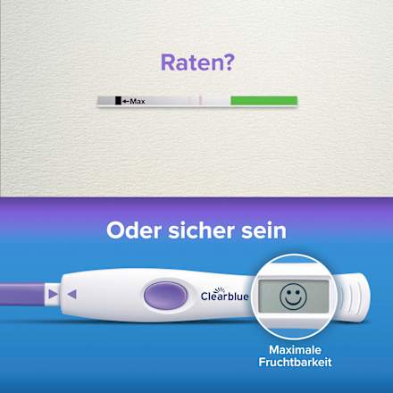 Ovulationstest Fortschrittlich & Digital Clearblue