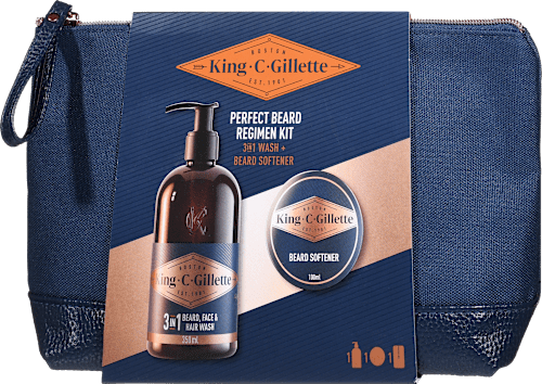 Darilni set Perfect Beard King. C. Gillette