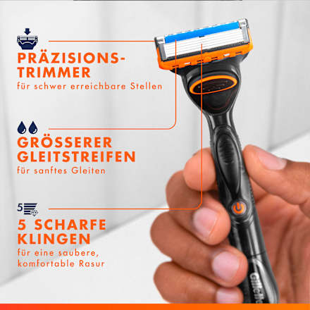 Rasierklingen, Fusion5 Power Gillette