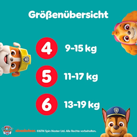 Baby Pants Baby Dry Paw Patrol Gr. 6 (14-19 kg) Pampers