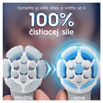 Náhradné čistiace hlavice iO Gentle Care, biele Oral-B