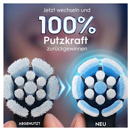 Aufsteckbürste iO Sanfte Reinigung schwarz Oral-B