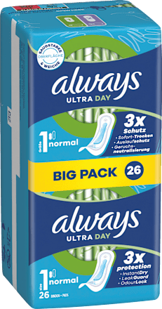 Ultra-Binden Day Normal 1, Big Pack always
