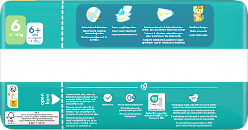 Windeln Baby Dry Gr.6 Extra Large (13-18kg), Big Pack Pampers