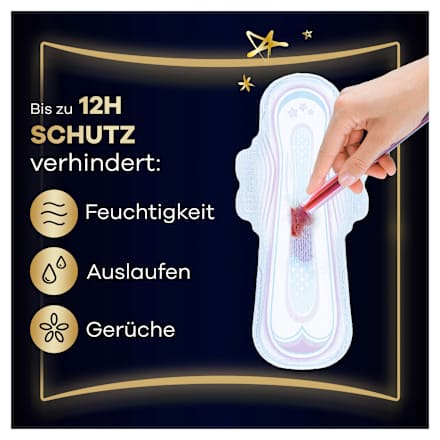 Ultra Secure Night Extra Binden mit Flügeln 5 always