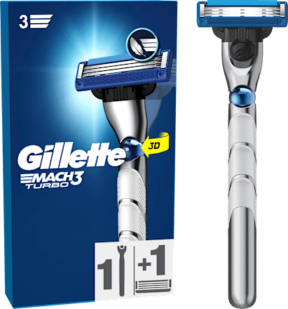 Rasierer, Mach3 Turbo 3D Gillette