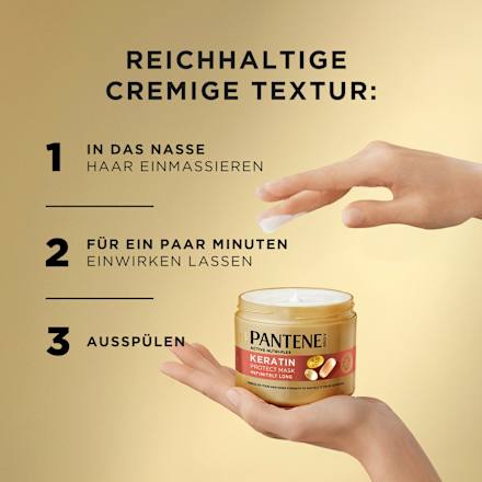 Haarmaske Keratin Unendlich Lang PANTENE PRO-V