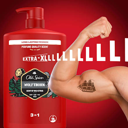 Duschgel Wolfthorn Old Spice
