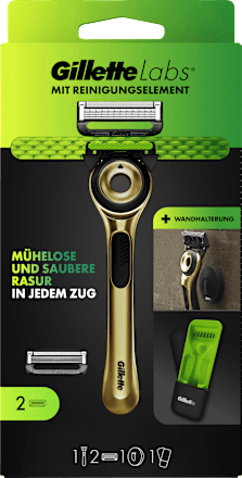 Rasierer Labs Gold Reiseset Gillette