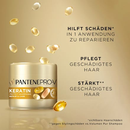 Haarmaske Repar & Care Keratin PANTENE PRO-V
