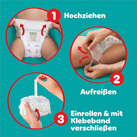 Baby Pants Baby Dry Gr. 4 (9-15 kg) Big Pack Pampers baby-dry