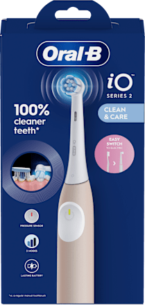 Električna četkica za zube iO Series 2 Clean & Care – roza Oral-B