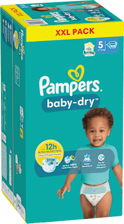 Windeln Baby Dry Gr. 5 Junior (11-16 kg) XXL-Pack Pampers baby-dry
