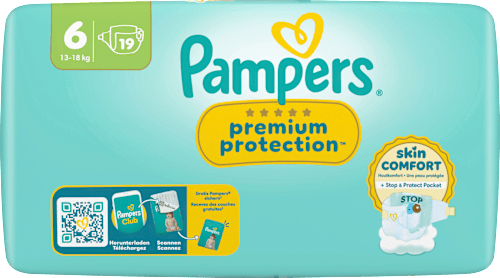 Windeln Premium Protection Gr. 6 Extra Large (13-18 kg) Pampers