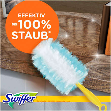 Staubmagnet Starterset (Griff + 3 Tücher)  Swiffer
