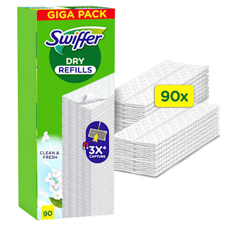 Trockene Bodentücher Nachfüllpack mit Duft Swiffer