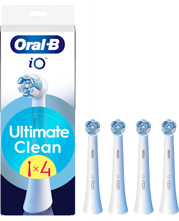 Náhradné čistiace hlavice iO Ultimate Clean, biele Oral-B