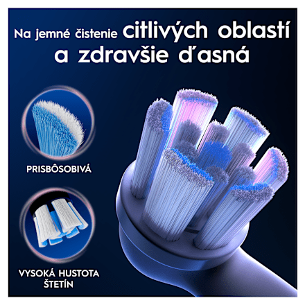 Náhradné čistiace hlavice iO Gentle Care, biele Oral-B