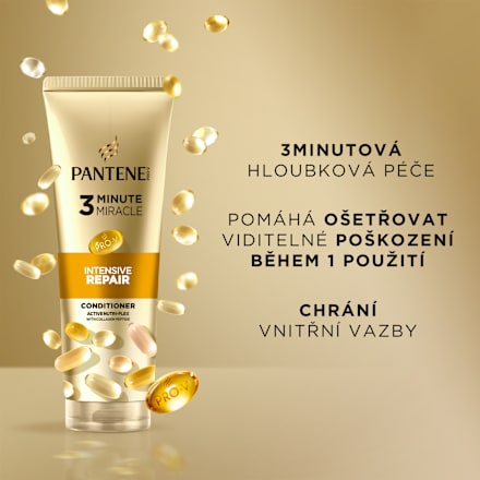 3 Minute Miracle kondicionér na vlasy Intensive Repair PANTENE PRO-V