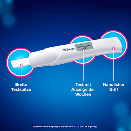 Schwangerschaftstest Double Check Clearblue